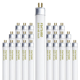 Konideke 46-inch T5 bulb delivering daylight 5000K illumination for offices