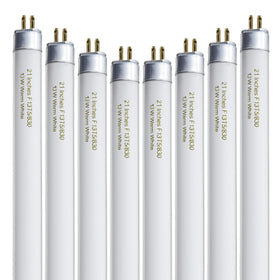 Konideke eight-pack 21-inch T5 bulbs in packaging for quick replacement.