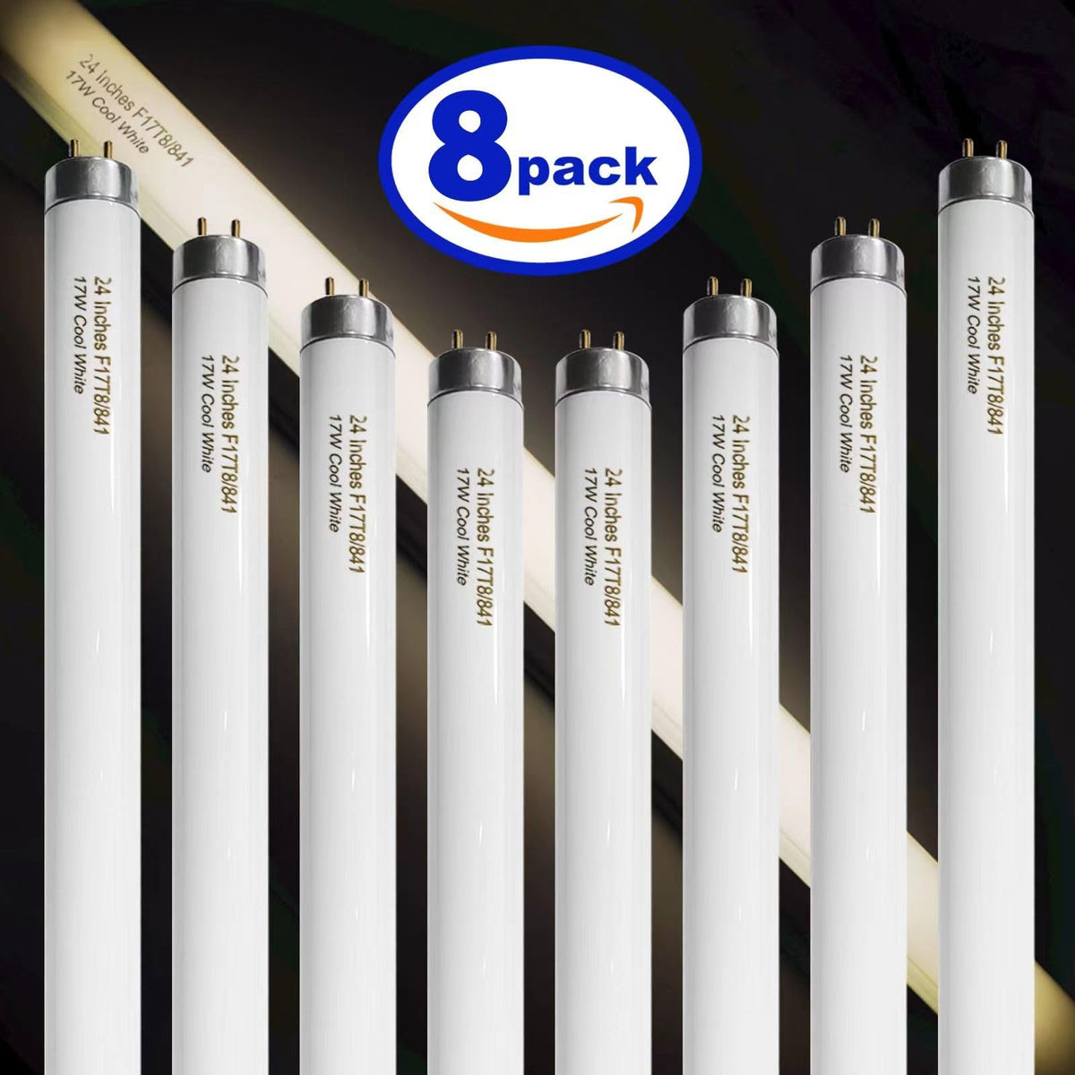Konideke cool white 4100K glow for office-like brightness.