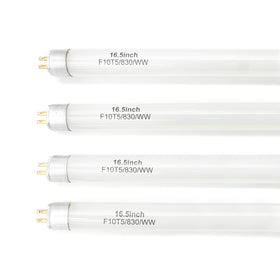 Konideke F10T5 replacement bulb, 16-inch length, ideal for cabinet lighting.