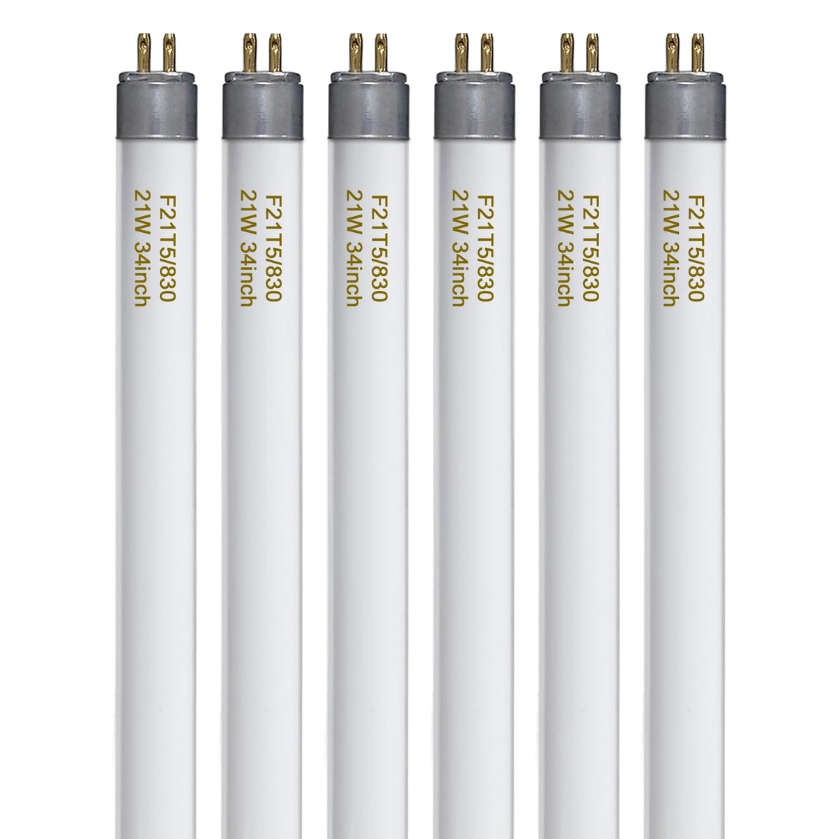 Konideke F21T5/830 34-inch bulb — full-length replacement for high-ceiling fixtures