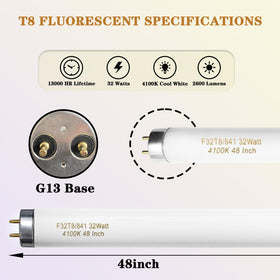 Konideke F32T8/841 32W bulb delivers clear visibility in an office setting.