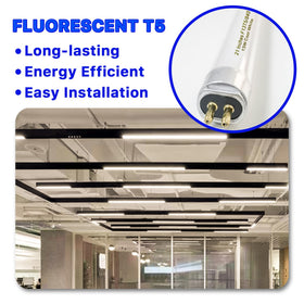 Konideke G5 base compatible T5 bulb for easy swaps.