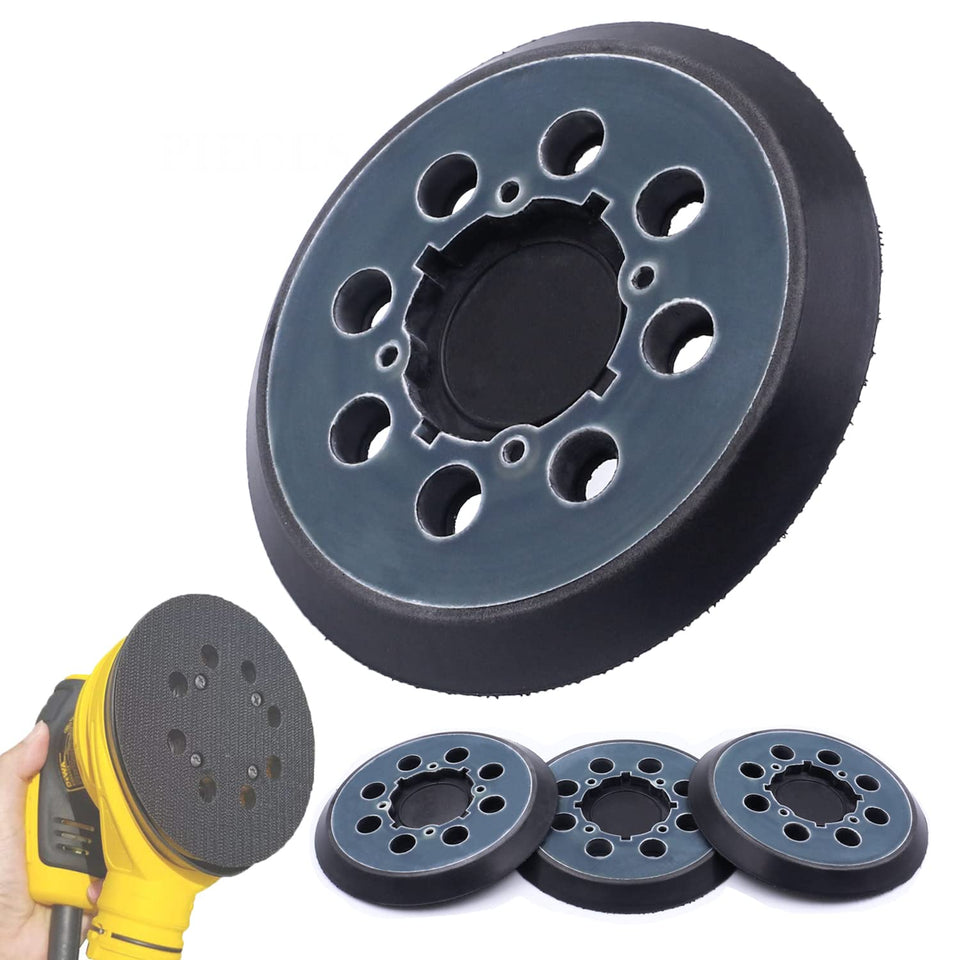 KONIGEEHRE 4-pack sanding pad for DeWalt DWE64233 with eight-hole dust collection.