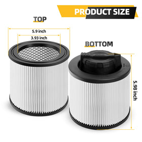 KONIGEEHRE DXVC4001 compatible with DEWALT vacuums for a seamless fit