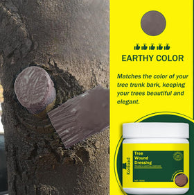 Konload bonsai-grafting-seal illustrates multipurpose use for grafts and wounds.