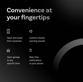Konnected blaQ GDO compatibility with Chamberlain opens flexible smart home control