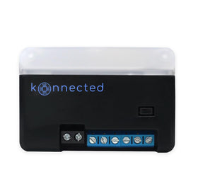 Konnected blaQ GDO wall-mount install enabling cloud-free garage automation
