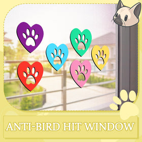 Konohan multi-color paw print magnets pack for doors, refrigerators, and more