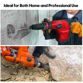 Konvixon concrete demolition chisel handles tough material with reliability
