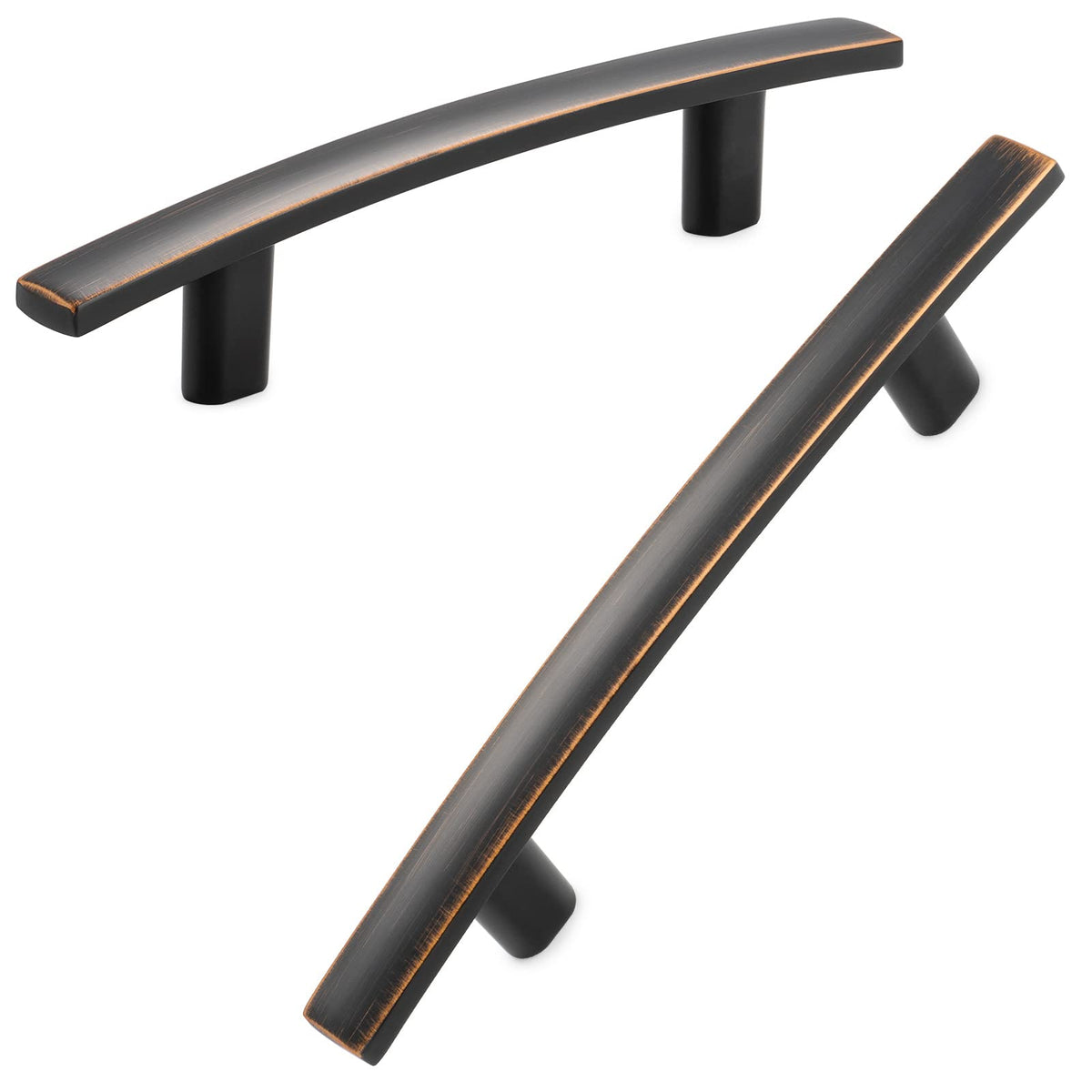 KOOFIZO 3-inch oil rubbed bronze cabinet pull with durable finish for daily use