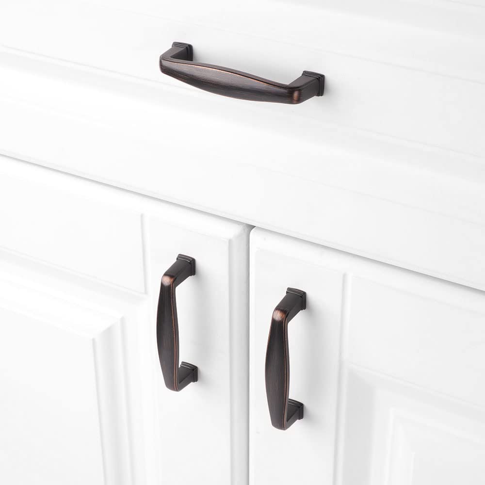 KOOFIZO bronze cabinet pull side view for compact fit.