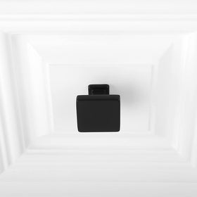 KOOFIZO matte black knobs suit bedrooms, kitchens, and bathrooms alike.