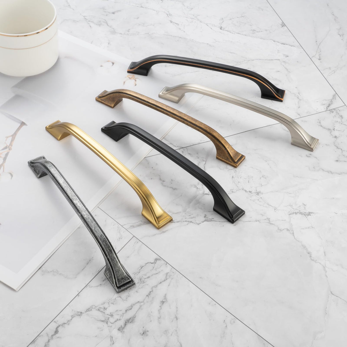KOOFIZO oil rubbed bronze hardware packaging protects finish during transit