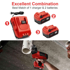 KOOMICY Milwaukee charger 48-59-1801 ready to fast-charge 18V packs.