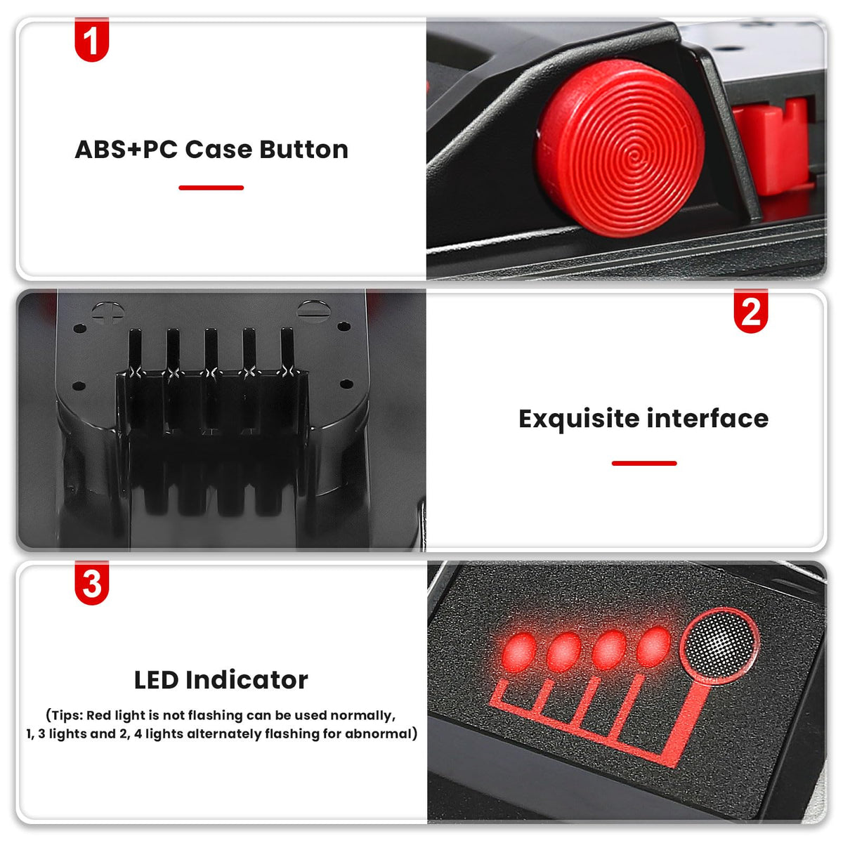 KOOMICY replacement for Milwaukee 48-11-series batteries ensures reliable power.