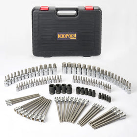 KOOPOOL extra-long Torx bits for deep recessed fasteners.
