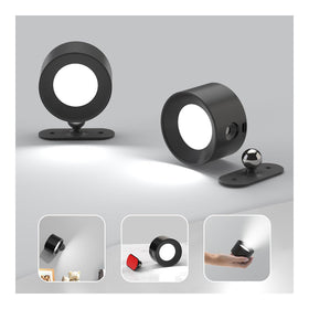 Koopala 2PCS rechargeable LED wall lamps shown as compact cordless sconces for versatile lighting