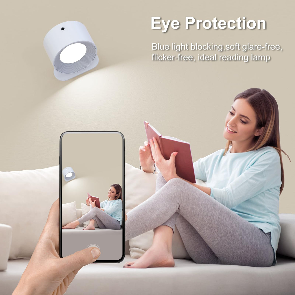 Koopala 360-degree magnetic shade enables directional lighting