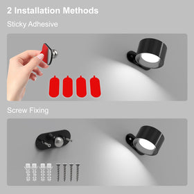 Koopala dimmable LED wall light with warm to cool temperatures suits any mood