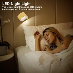 Koopala bedside light shown as portable removable light for emergencies.