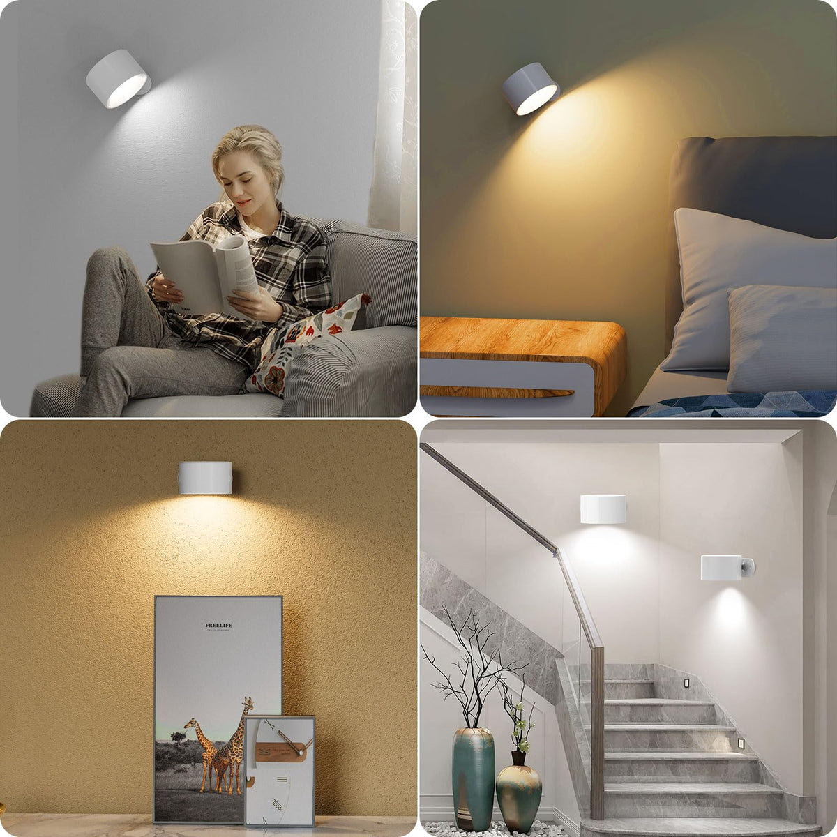 Koopala removable charging dock keeps lamps powered without cords