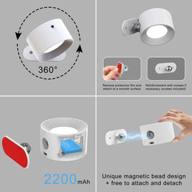 Koopala removable charging design for easy recharging away from outlets