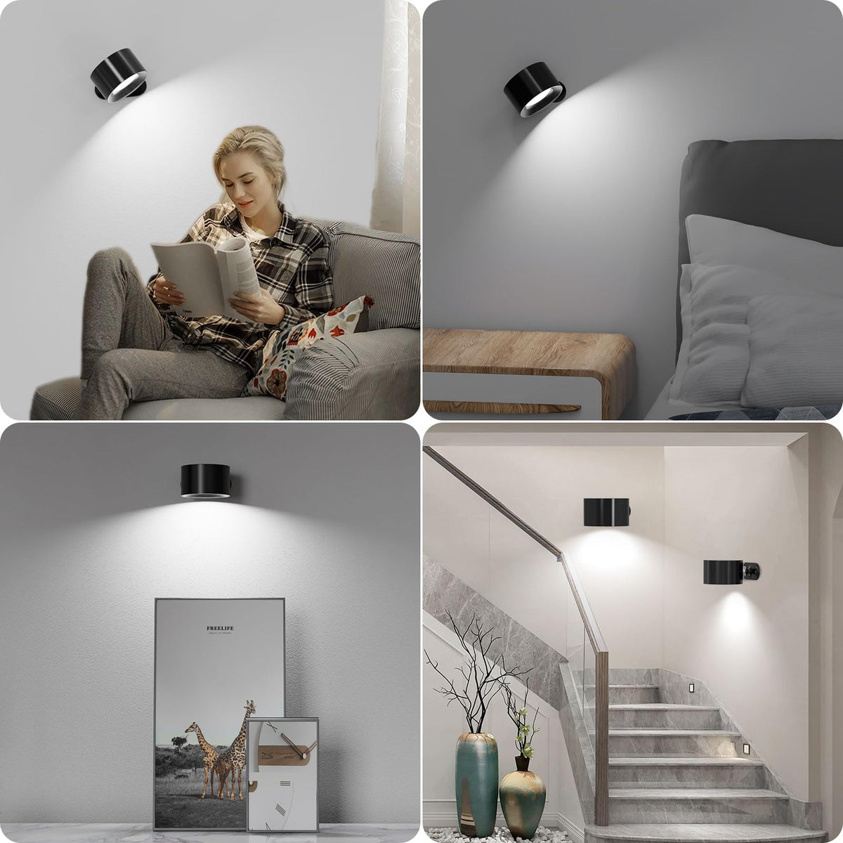 Koopala removable head makes portable lighting handy for tasks or emergencies