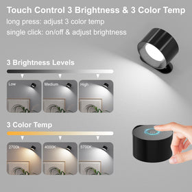 Koopala wall lamp 360-degree rotation demonstrates flexible directional lighting