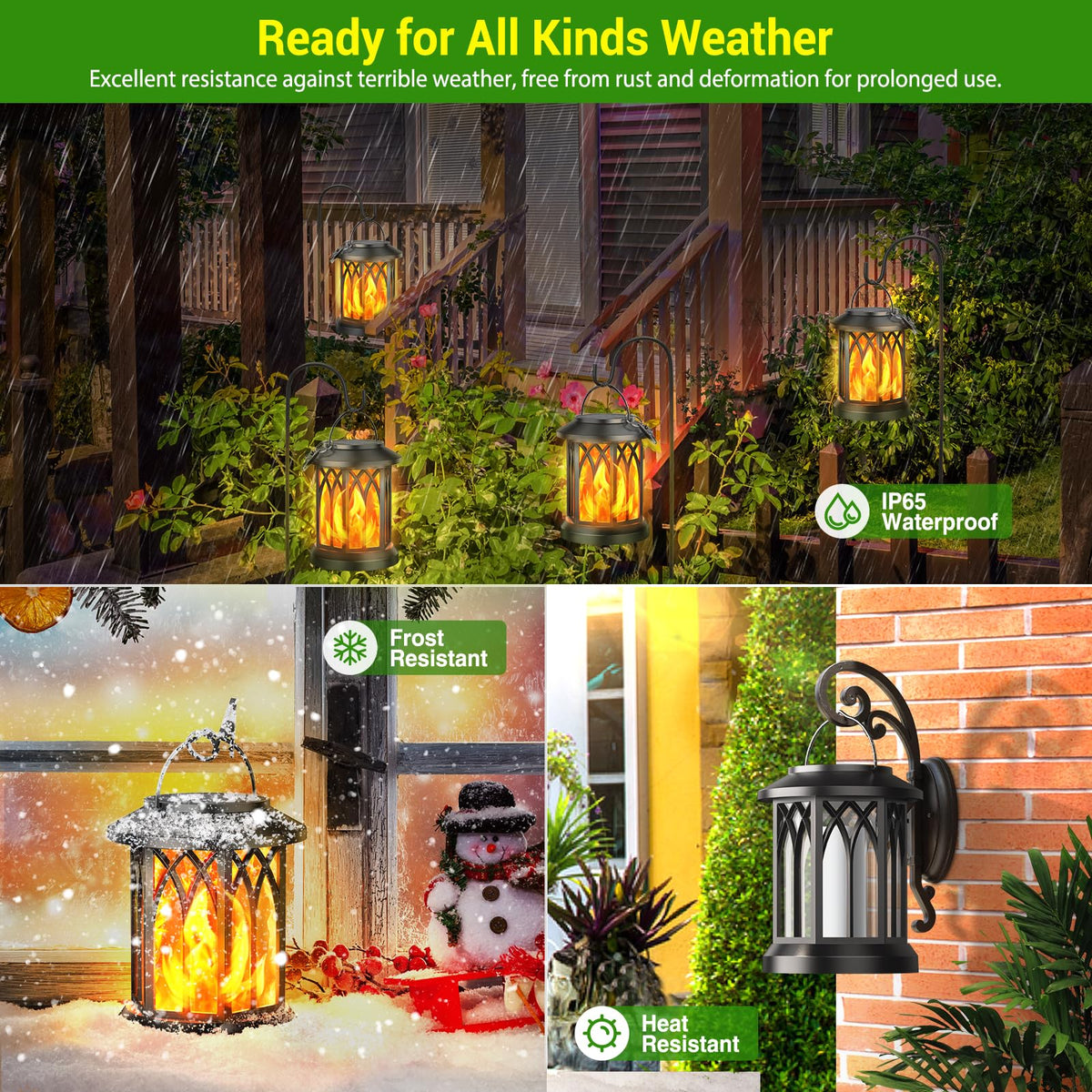 KOOPER auto on/off feature ensures hands-free evening lighting.
