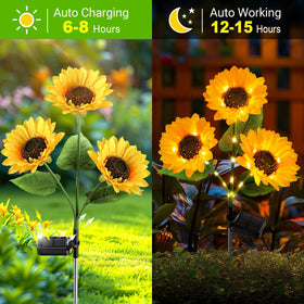 KOOPER auto on/off solar light turns on at dusk for effortless evenings