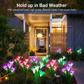 KOOPER bigger solar panel delivers extended lighting hours for evenings