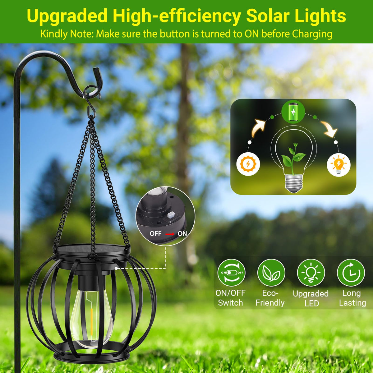KOOPER LED filament bulbs provide bright, warm outdoor glow