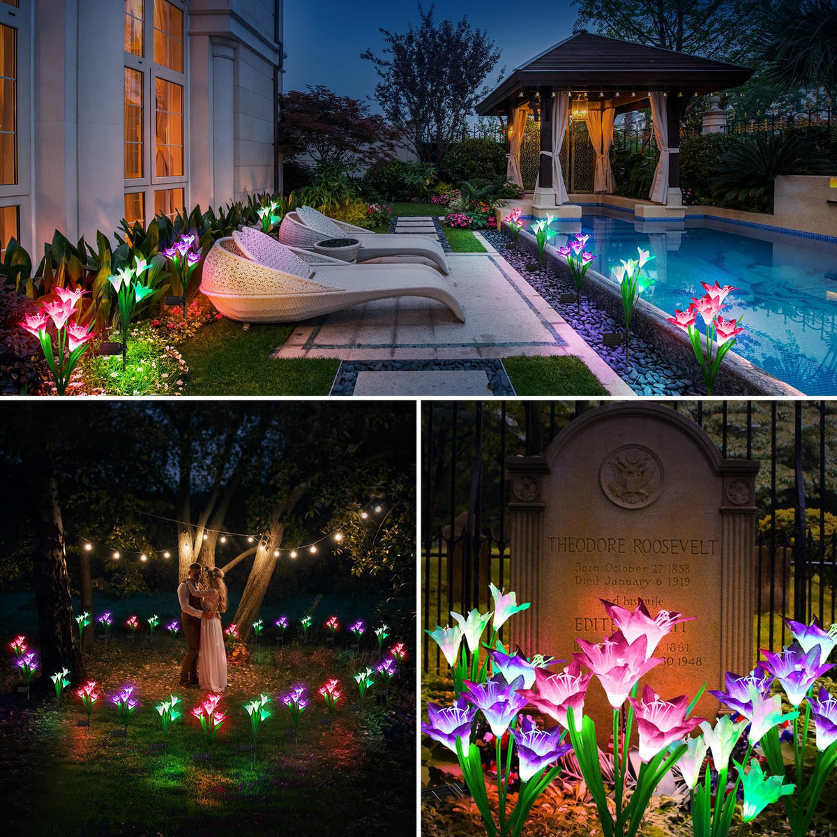 KOOPER lily-flowers decor arrives in gift-ready packaging for easy gifting.