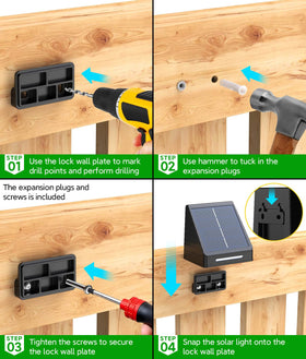 KOOPER outdoor lights auto on/off conserve energy and effort.
