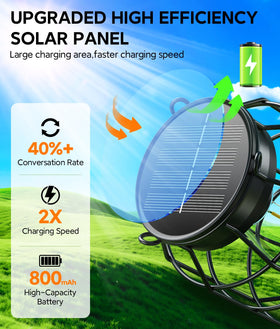 KOOPER solar lantern brightens a garden for relaxed outdoor entertaining