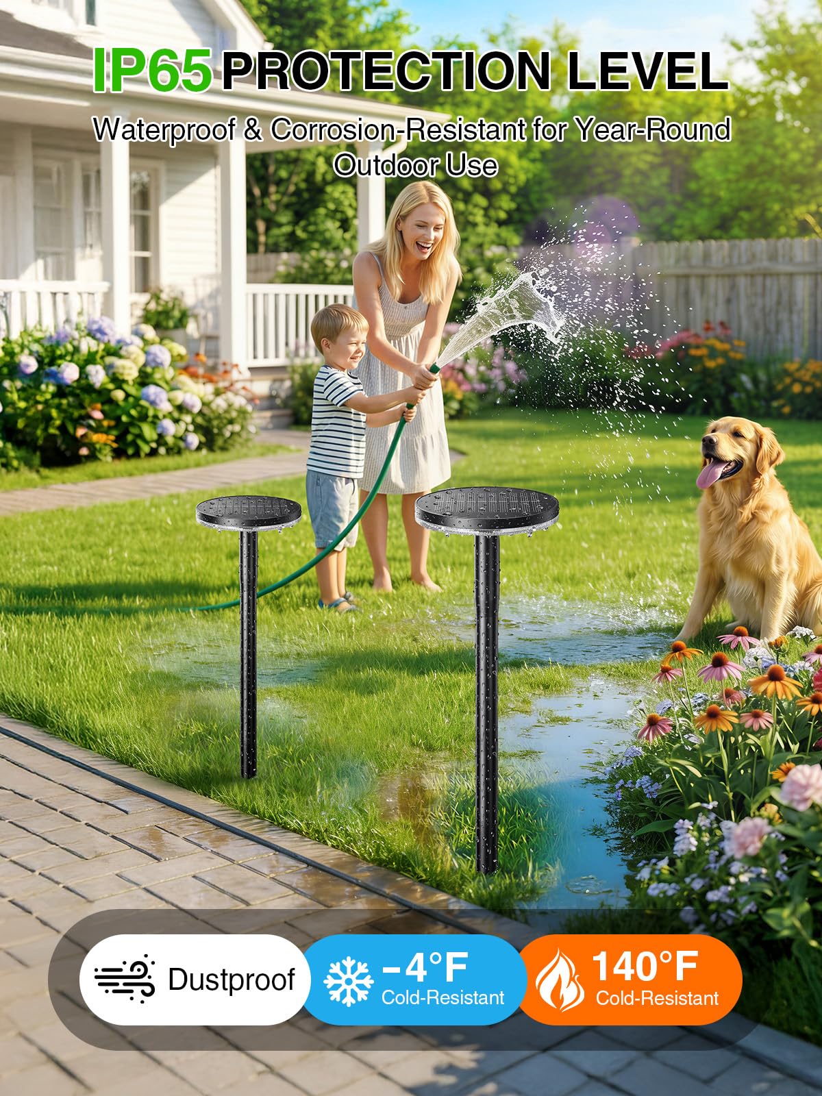 KOOPER two brightness modes for high or gentle illumination
