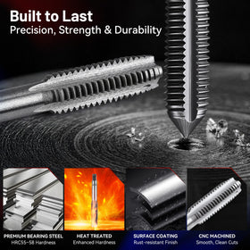 KOOPOOL adjustable tap wrenches ready for threading adjustments