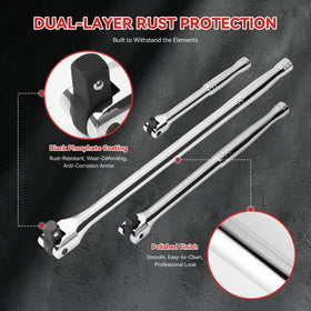 KOOPOOL 5-inch extension bar adds torque access to bolts
