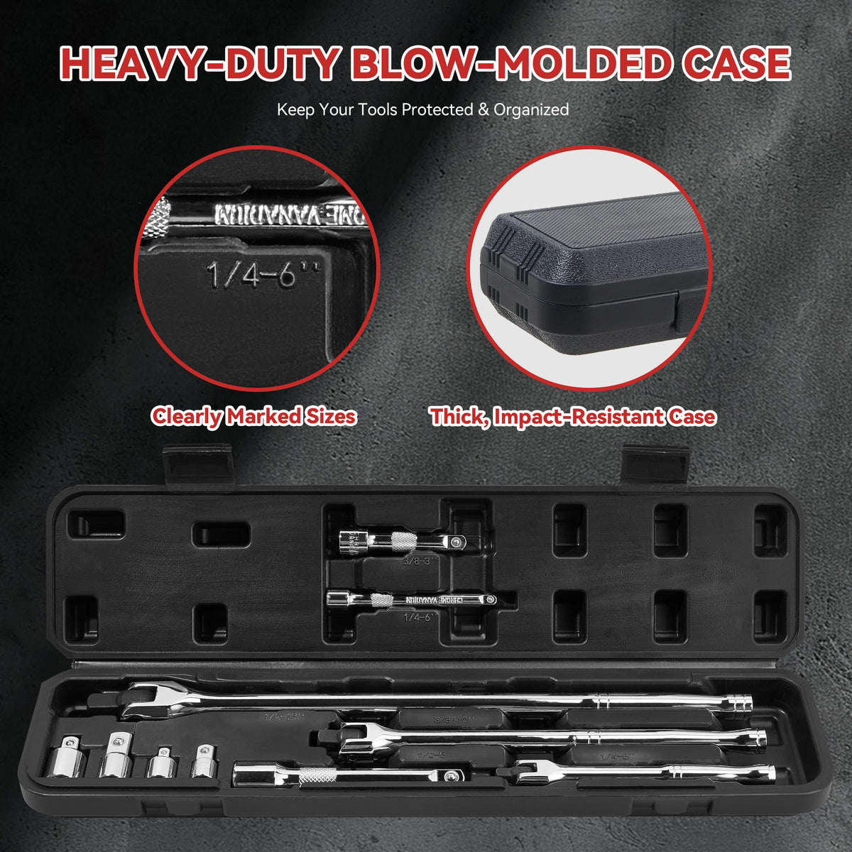 KOOPOOL 3-inch extension bar navigates tight spots under dashboards