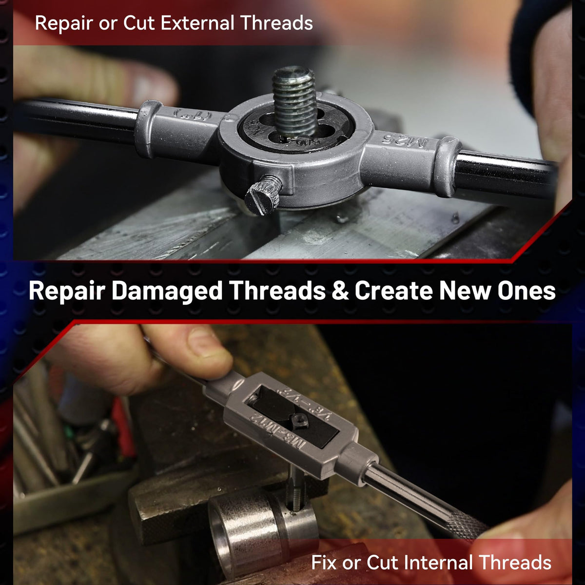 KOOPOOL taps close-up showing precision-cutting edges for smooth operation