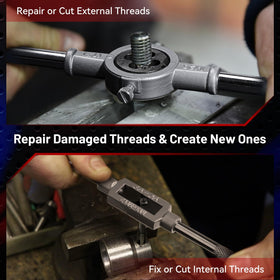 KOOPOOL taps close-up showing precision-cutting edges for smooth operation