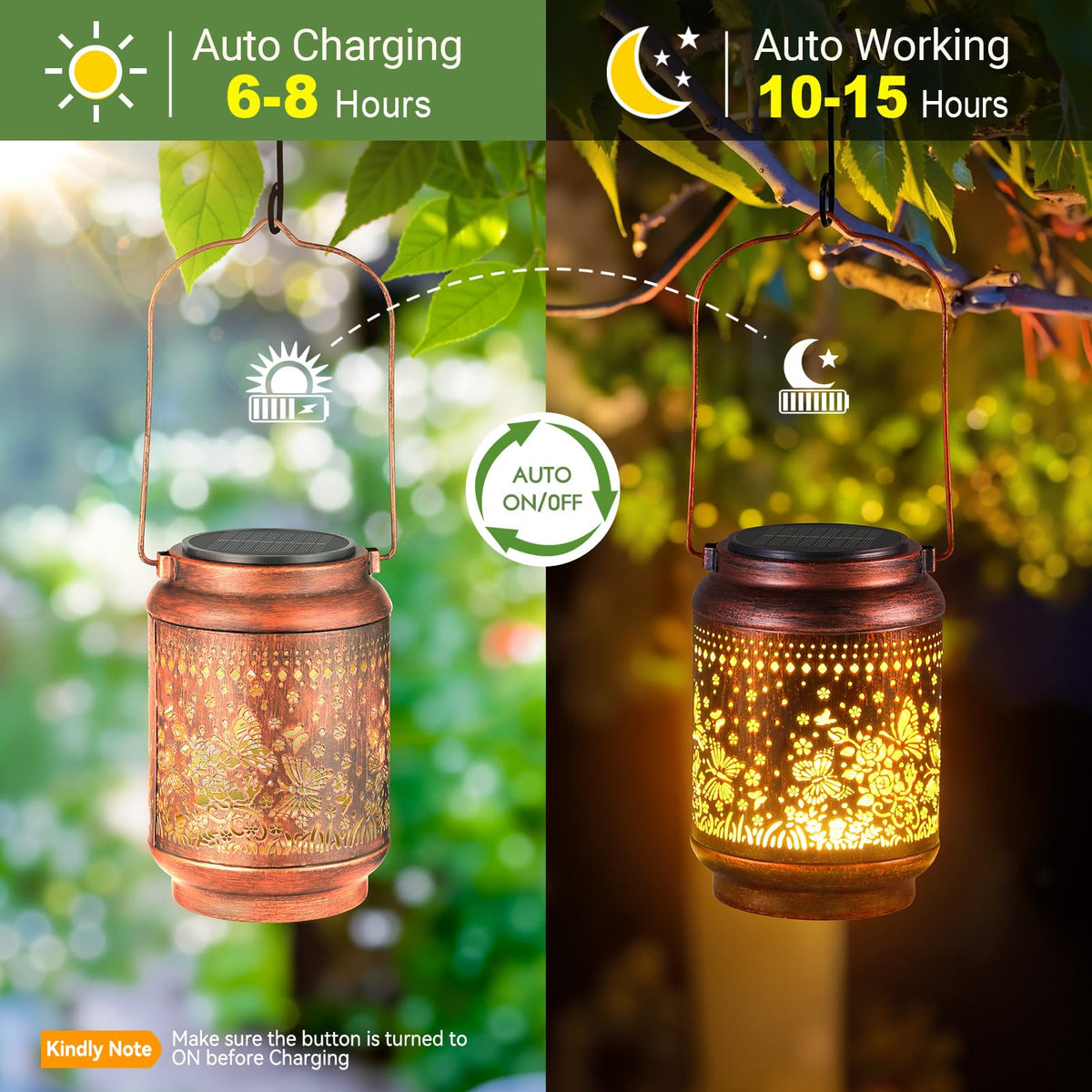 KOOPER gift-pack lanterns ideal Mothers Day or grandma gifts