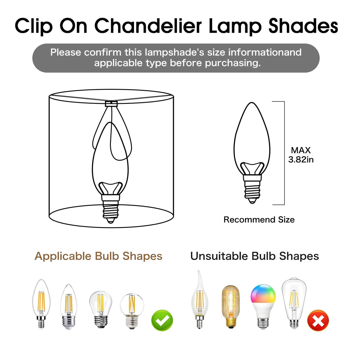 Koorle six-pack lampshades for versatile home decor styles