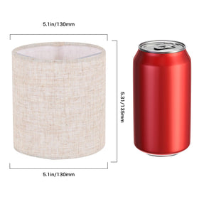 Koorle linen shade cleaning with damp cloth stays fresh