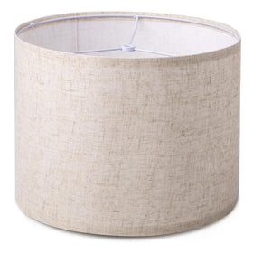 Koorle drum lamp shade with 13 top and bottom 10h for table lamps.