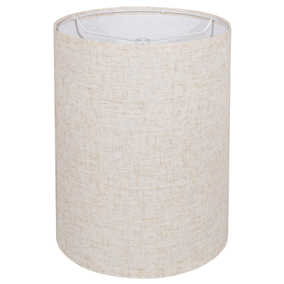 Koorle tall drum lamp shade beige 10x13 for versatile lamp compatibility