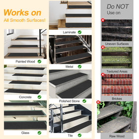 KOOTETA outdoor treads for decks and entryways reduce slipping risk
