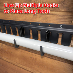 KOPKIO X-Track compatible J-hook forms stable hanger