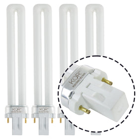 KOR 13W GX23 bulb pack front view for easy replacement